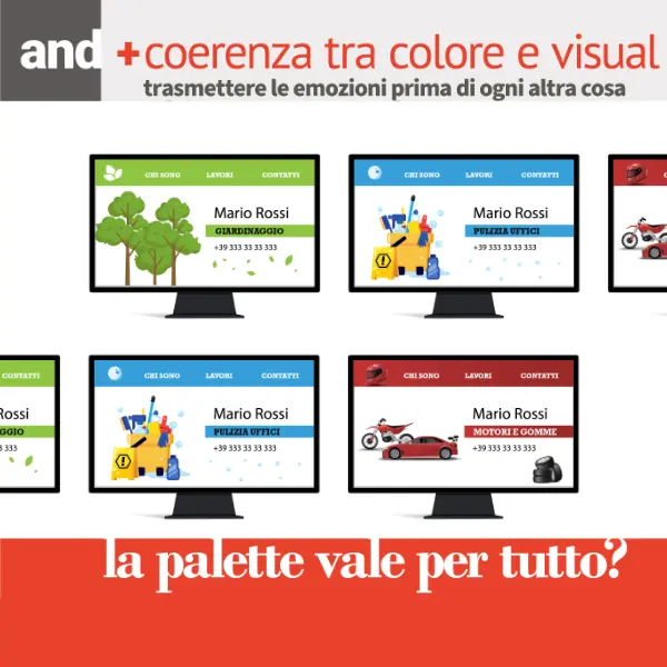 Slide corso coerenza tra colore e visual