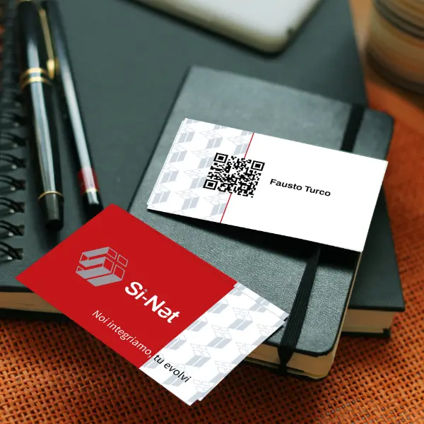 Sì-Net business card
