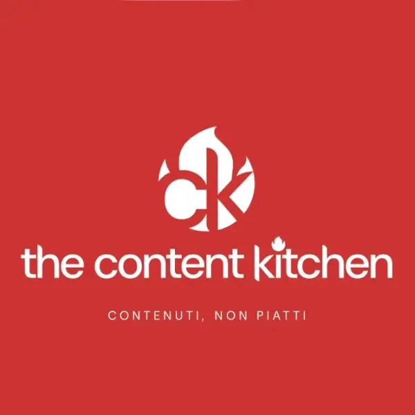 Logo e identità visiva coordinata The Content Kitchen