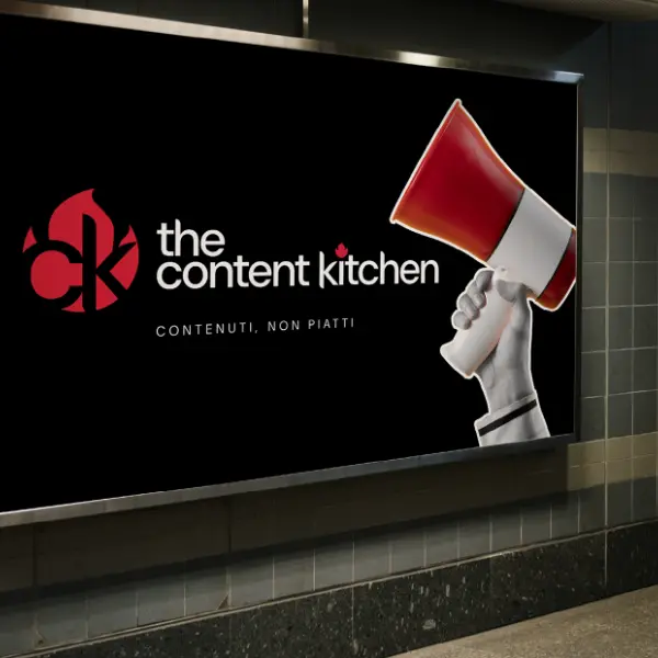 The Content Kitchen billboard