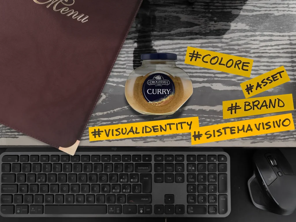 Il brand non è un fritto misto: perché i tuoi asset visivi hanno bisogno di una ricetta? 1 curry